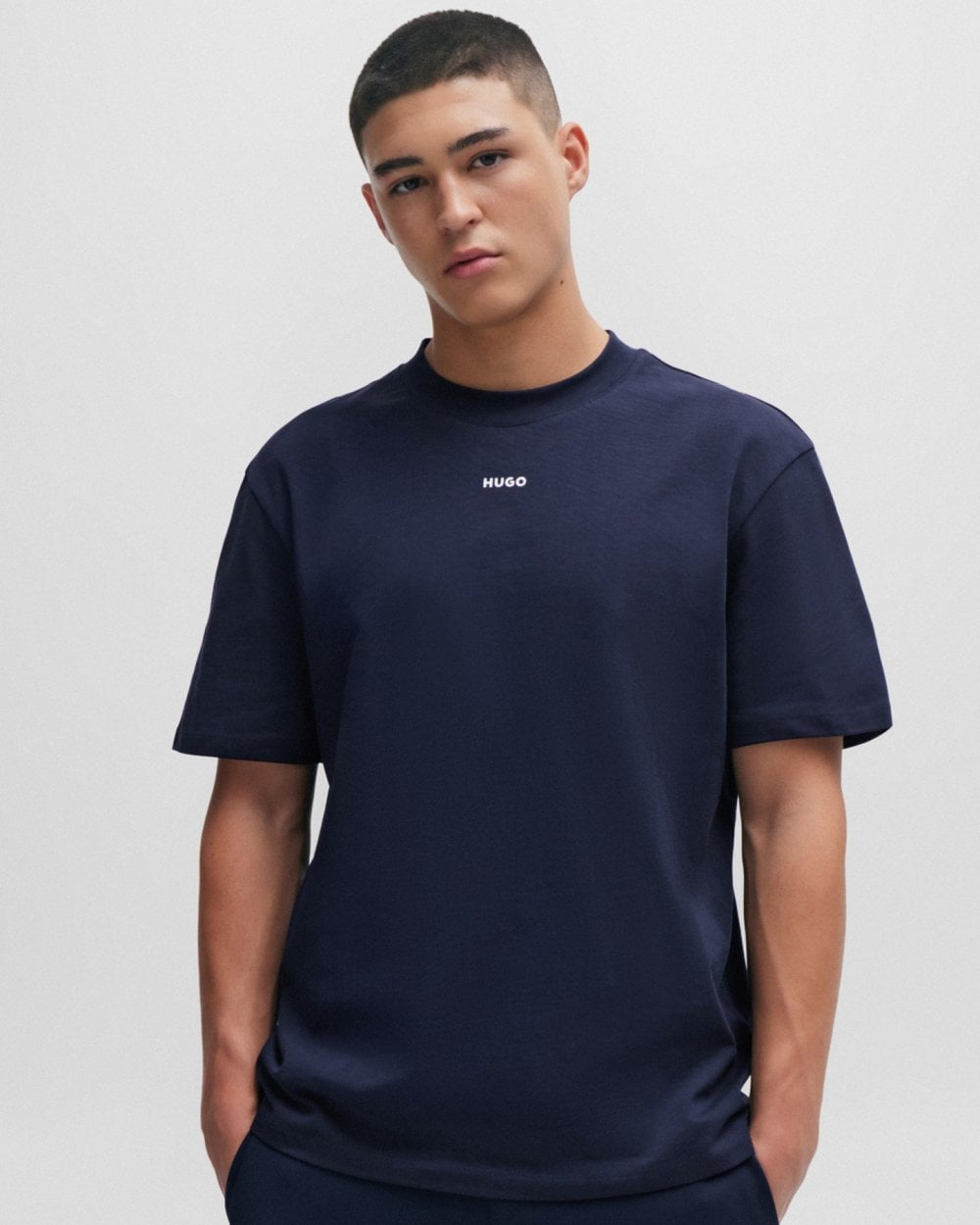 HUGO Dapolino Mens T-Shirt - Dark Blue 405