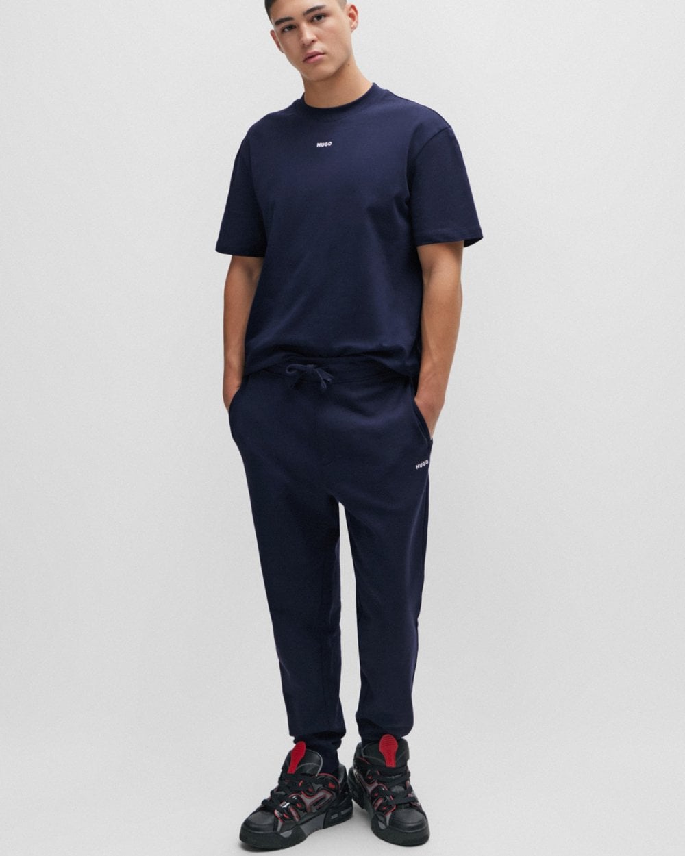 HUGO Dapolino Mens T-Shirt - Dark Blue 405