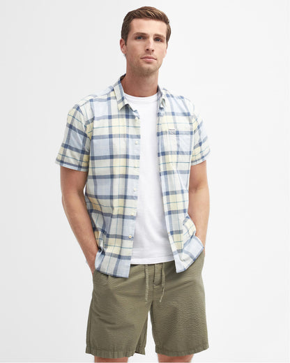 Barbour Gordon Mens Tailored Shirt - Sandsend Tartan