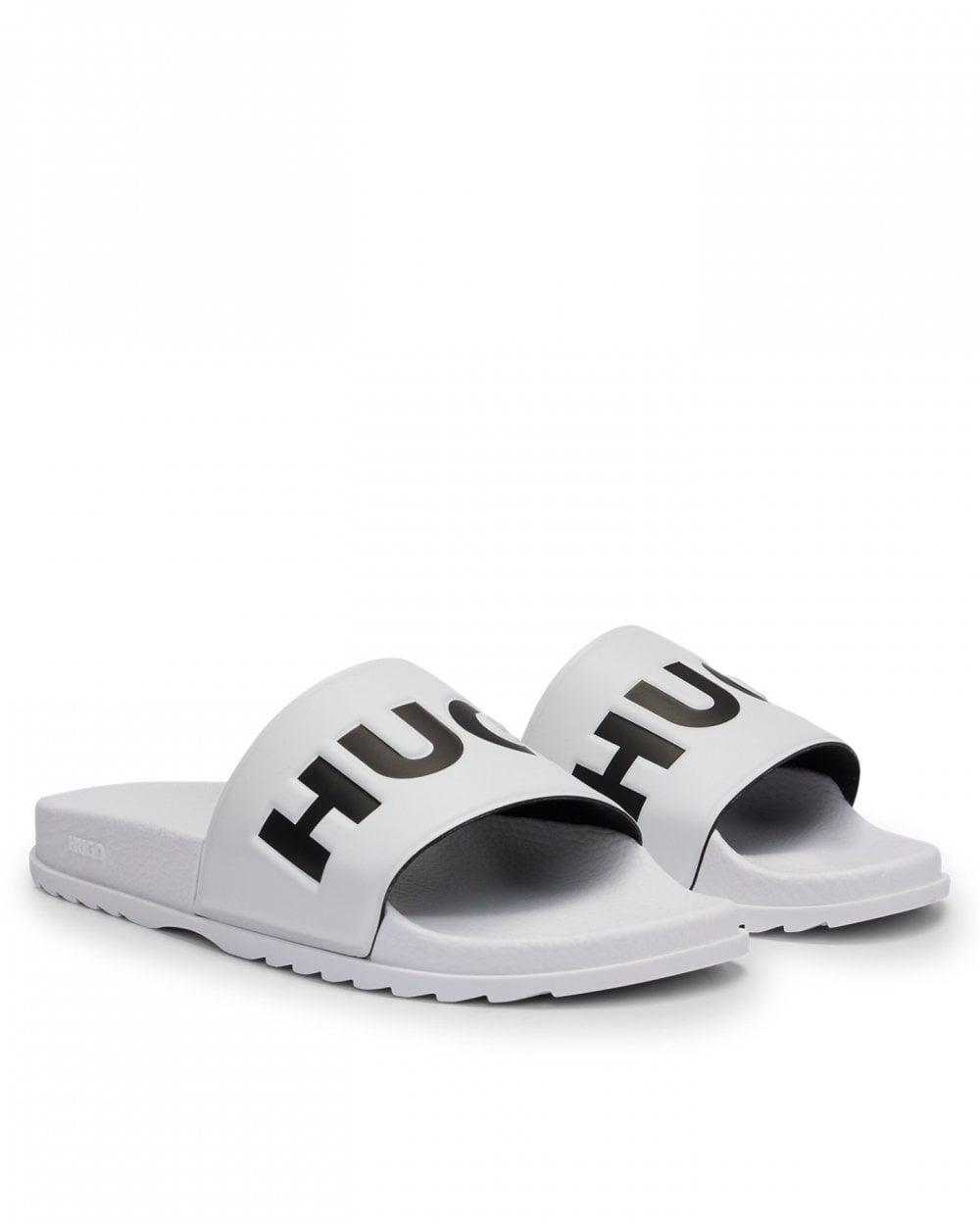 HUGO Match Mens Slides With Logo Strap