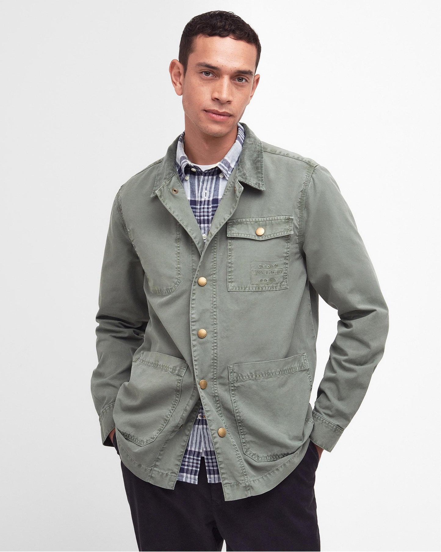 Barbour Grindle Mens Overshirt