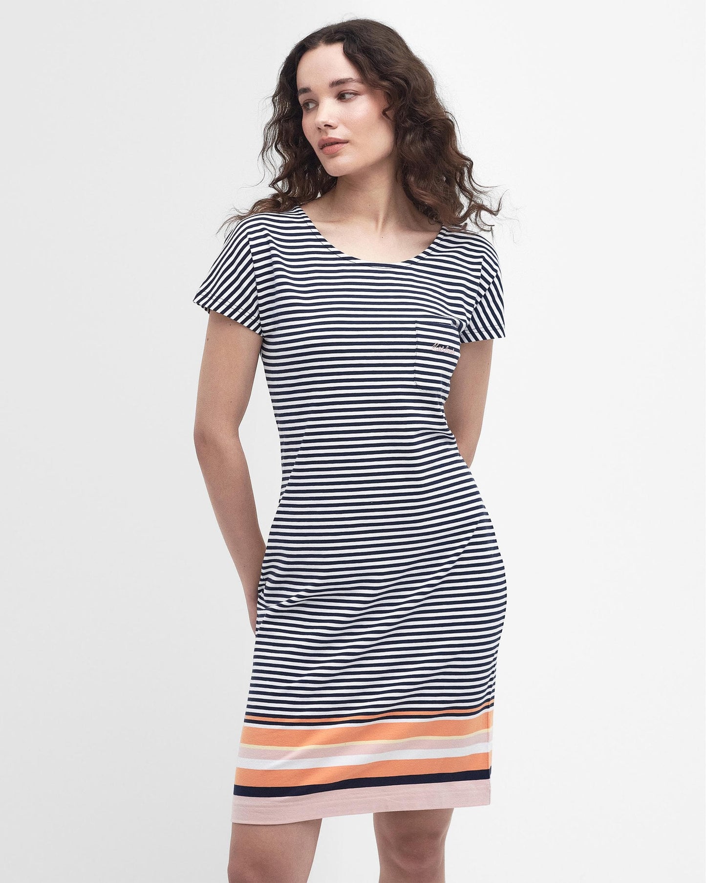 Barbour Harewood Stripe Womens Dress