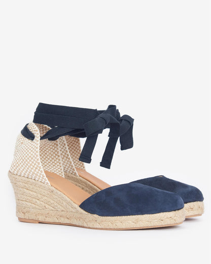 Barbour Juana Womens Wedge Espadrilles