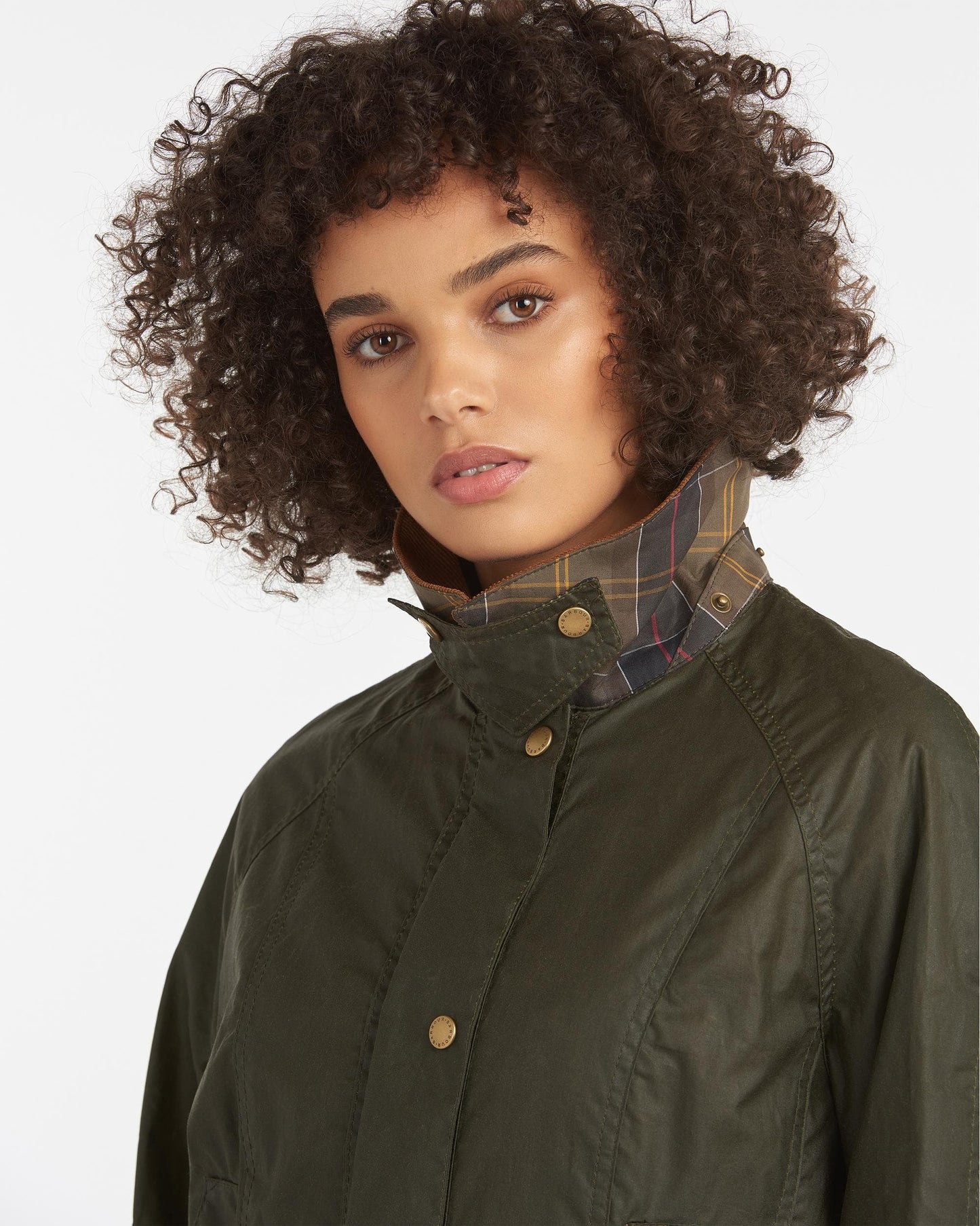 Barbour Lightweight Beadnell Womens Wax Jacket - Archive Olive