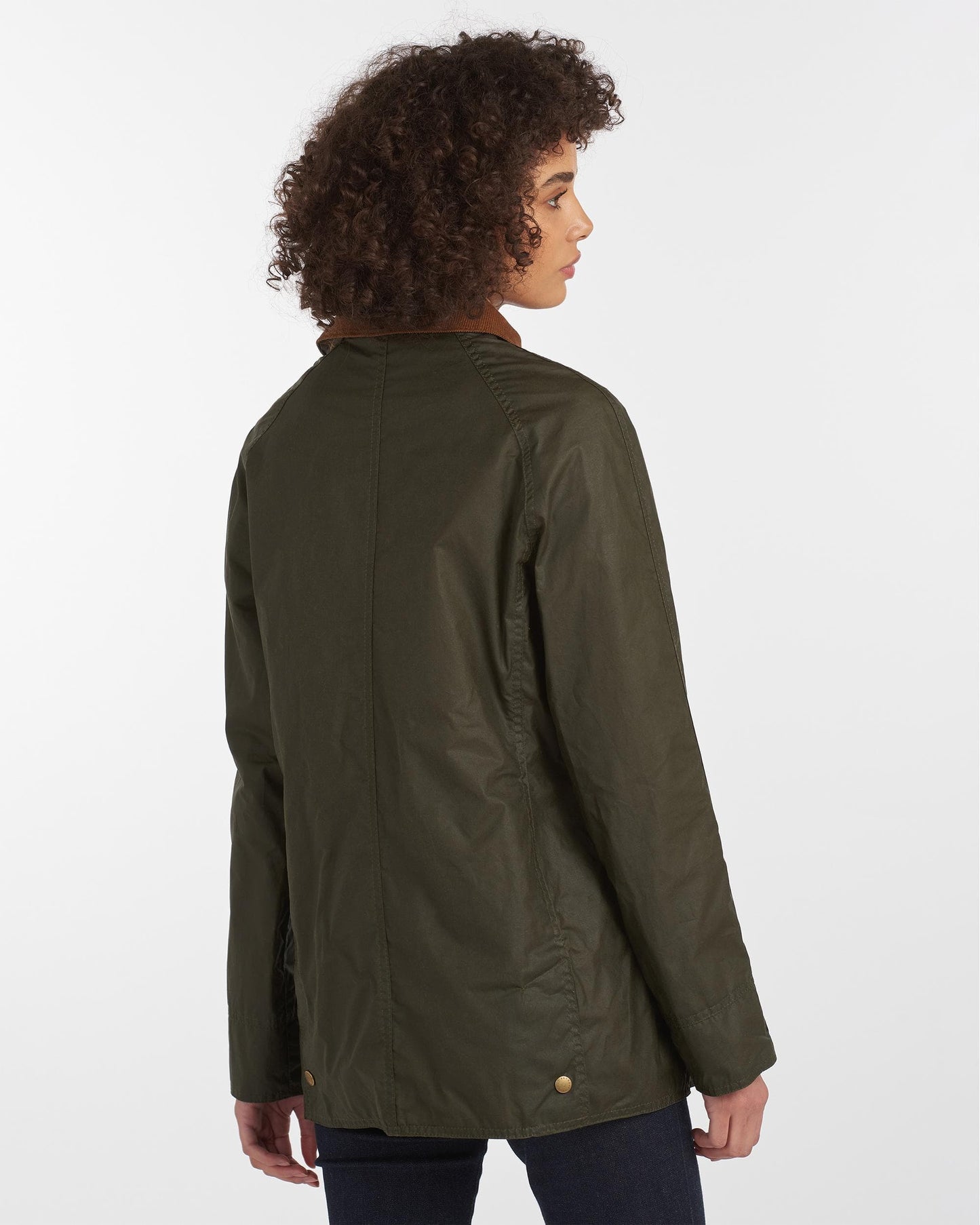 Barbour Lightweight Beadnell Womens Wax Jacket - Archive Olive