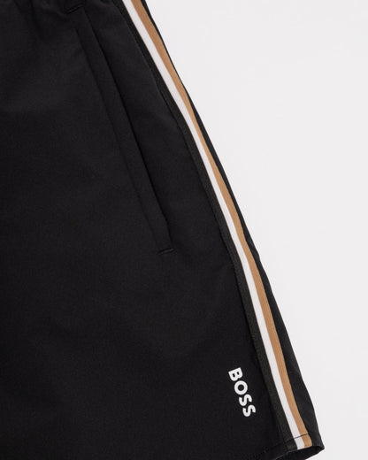 BOSS Orange Iconic Mens Swim Shorts - Black 002