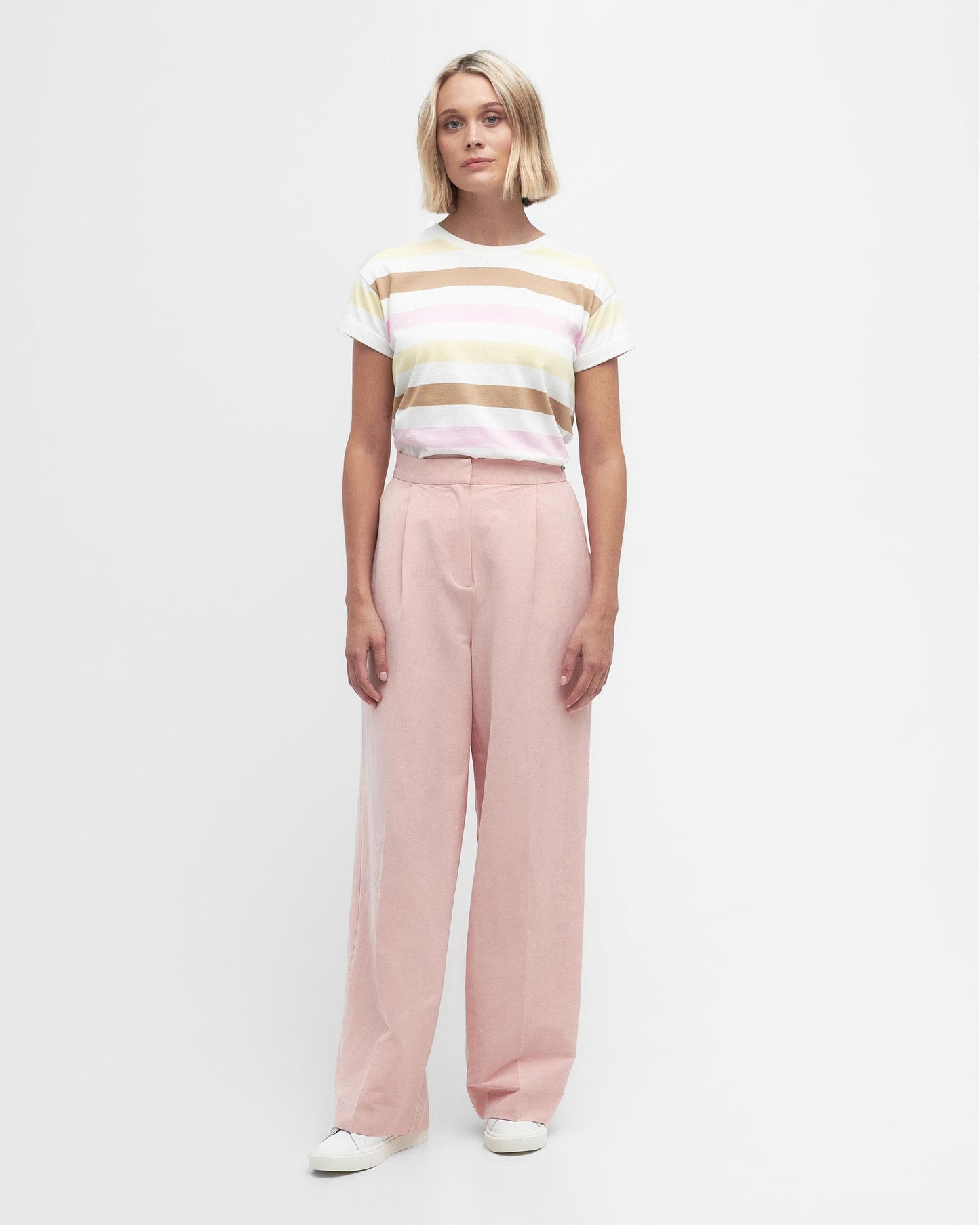 Barbour Lyndale Womens Top - Lemonade Stripe