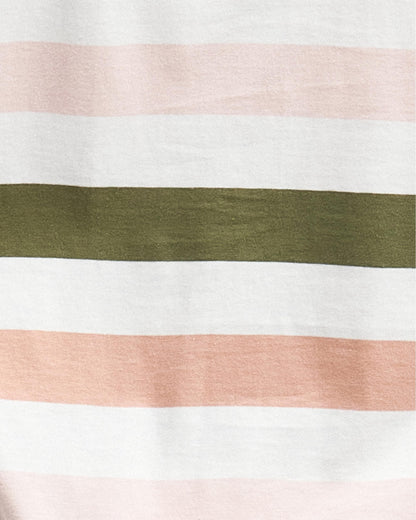 Barbour Lyndale Womens Top - Soft Apricot Stripe