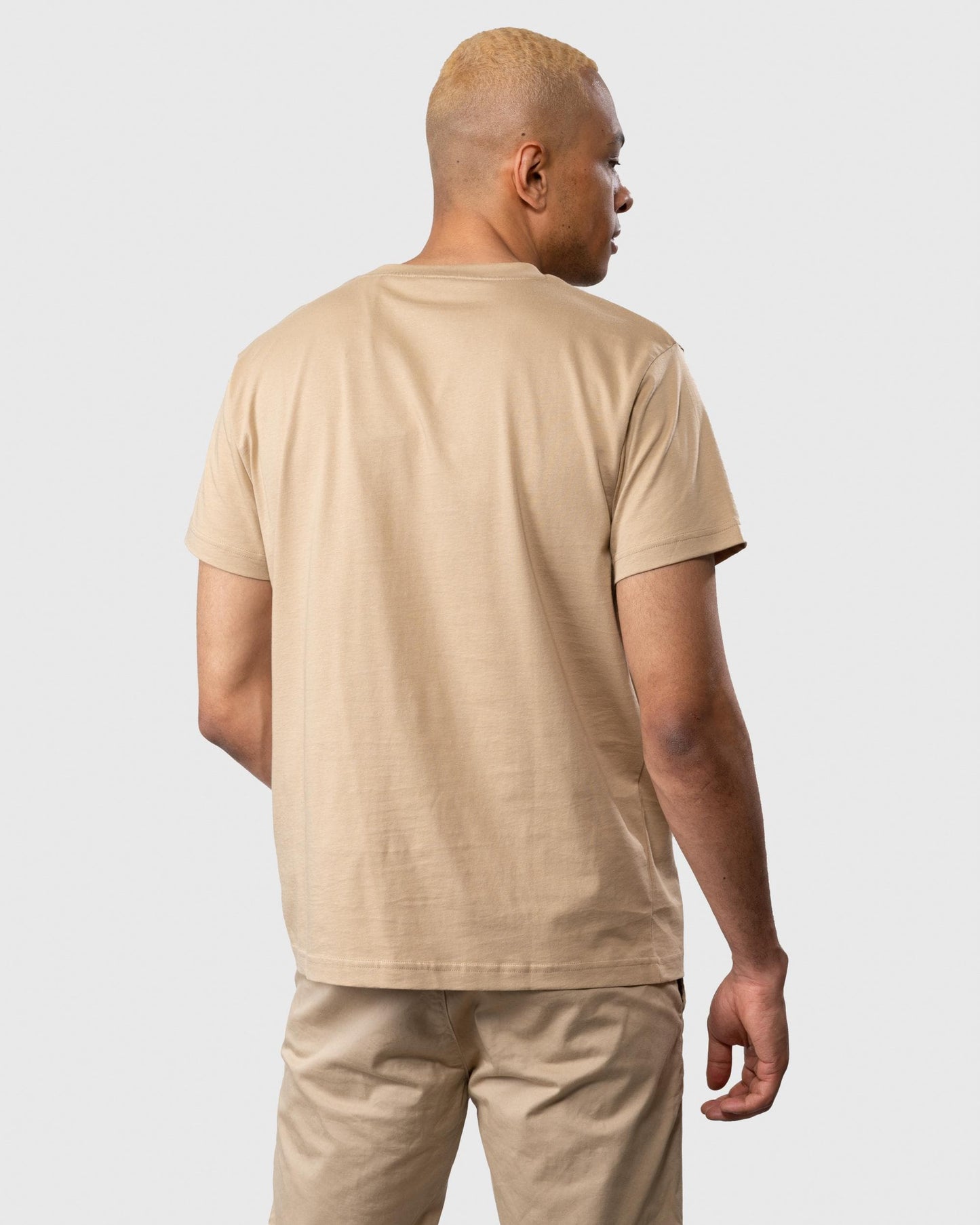 GANT Tonal Archive Shield Mens T-Shirt - 256 Hazelwood Beige