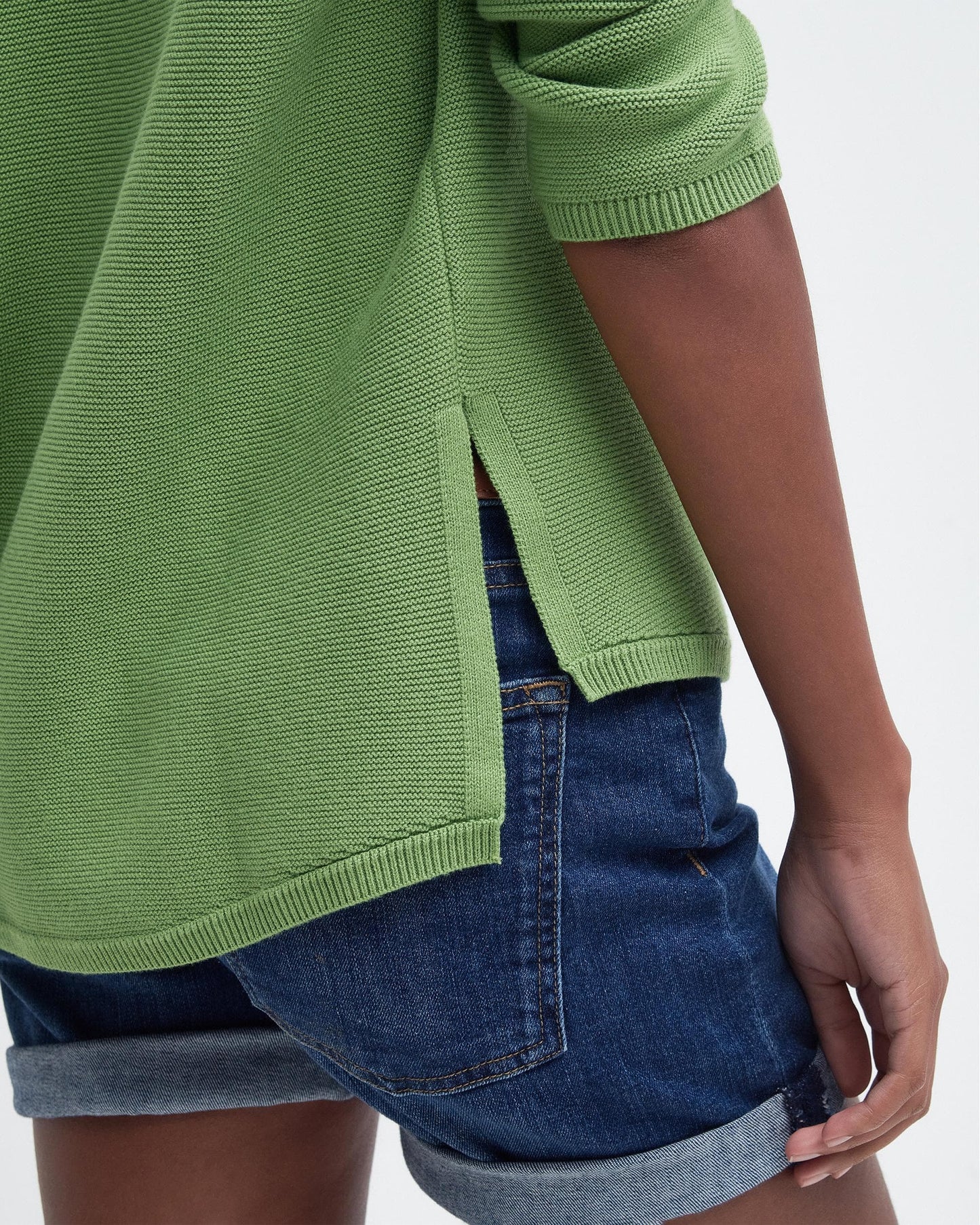 Barbour Marine Womens Jumper - Nephrite Green