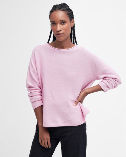 Barbour Marine Womens Jumper - Mallow Pink