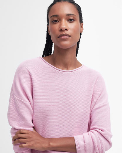 Barbour Marine Womens Jumper - Mallow Pink