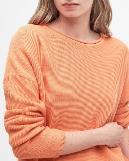 Barbour Marine Womens Jumper - Apricot Crush