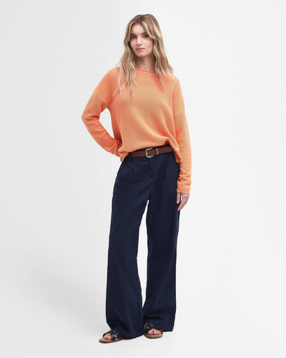 Barbour Marine Womens Jumper - Apricot Crush