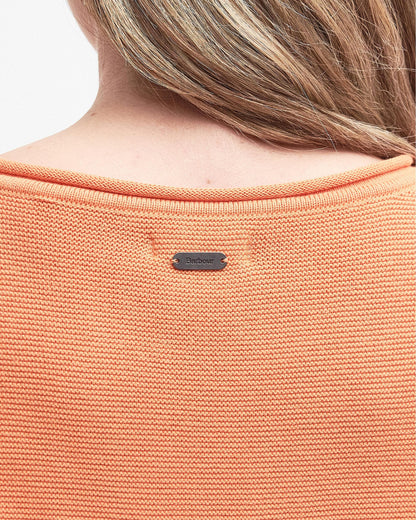 Barbour Marine Womens Jumper - Apricot Crush
