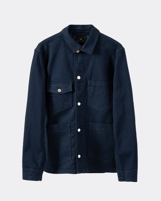 Paul Smith PS Paul Smith Mens Stretch-Cotton Chore Jacket