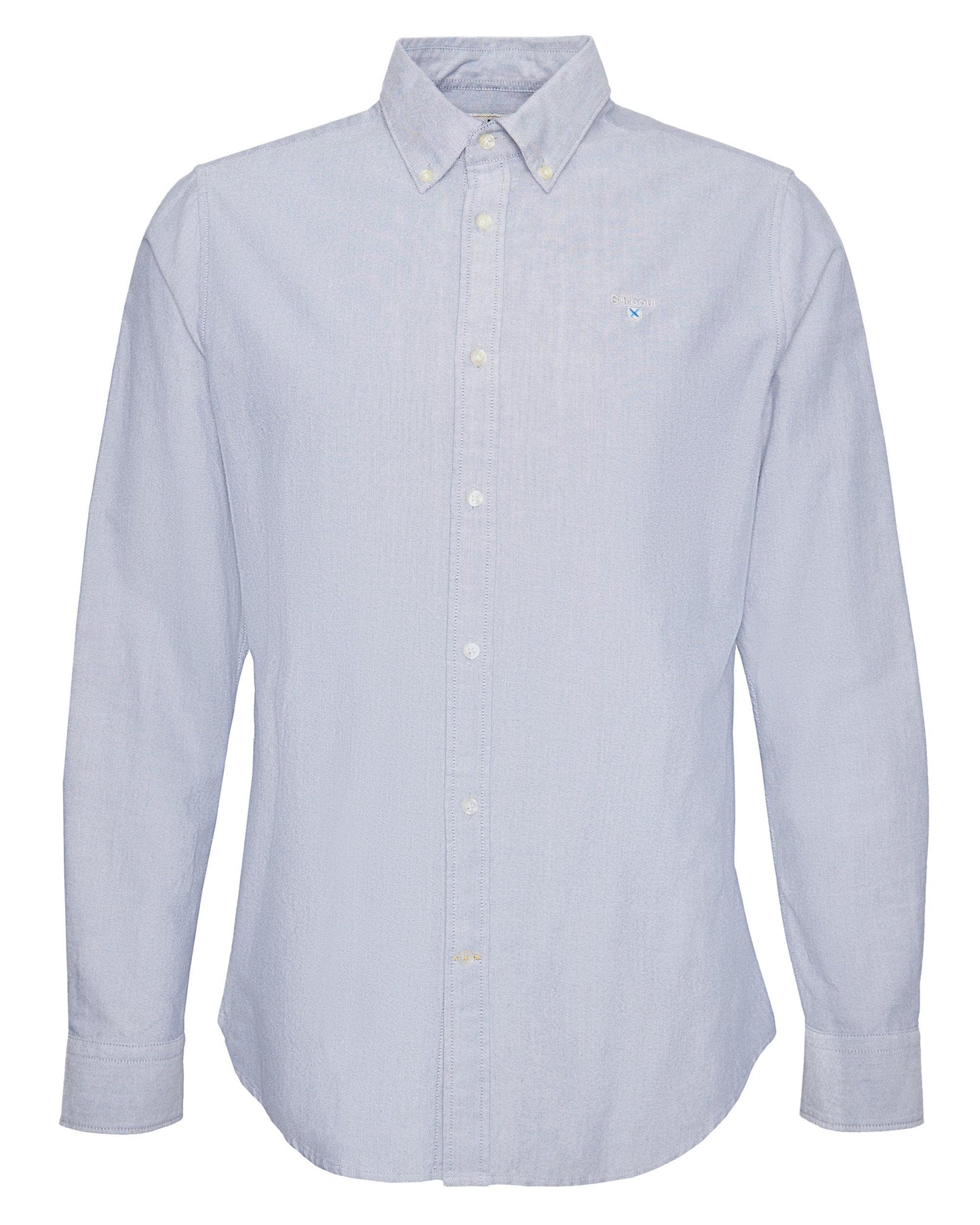 Barbour Oxtown Long Sleeve Mens Tailored Shirt - Dark Denim