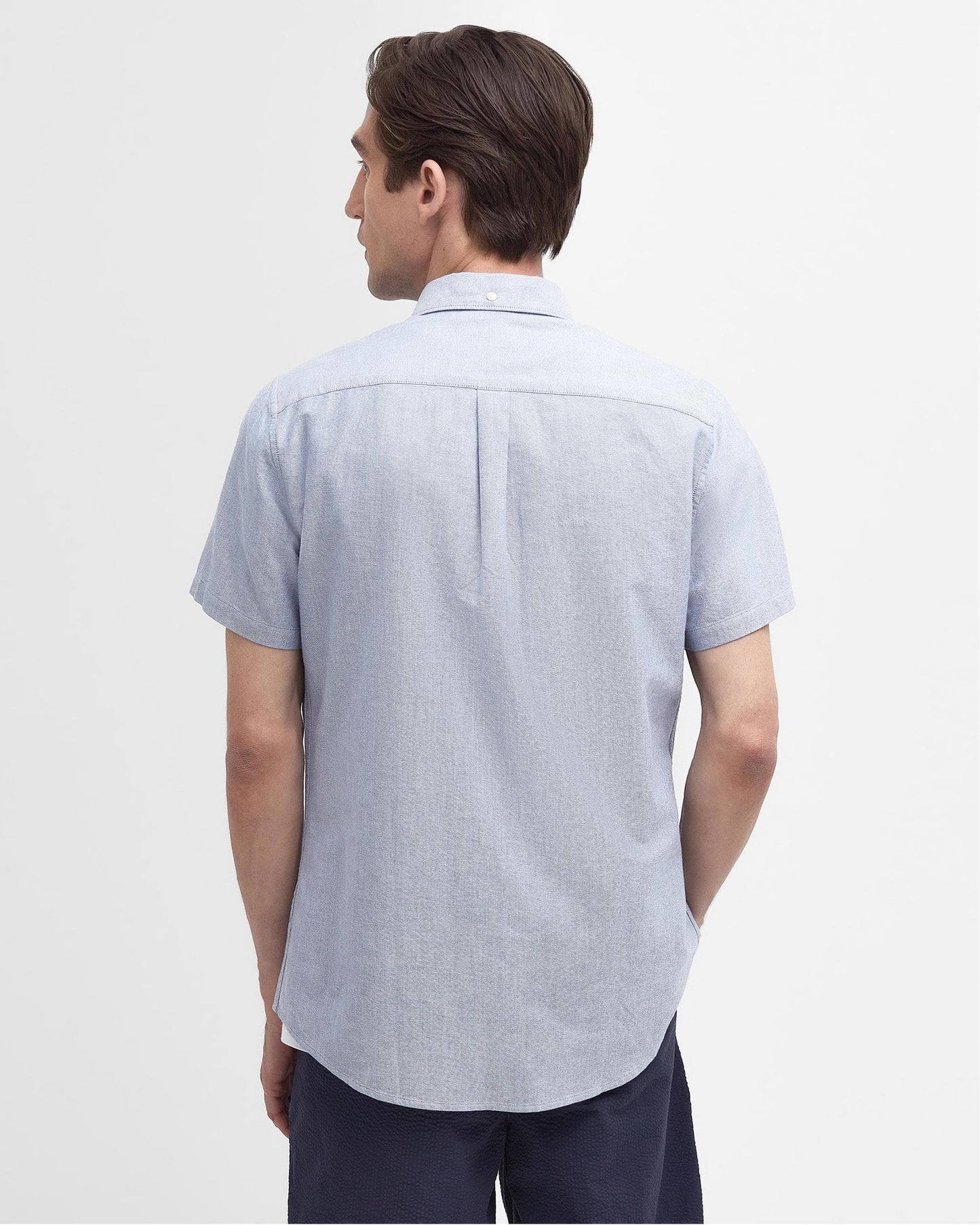 Barbour Oxtown Mens Tailored Shirt - Dark Denim
