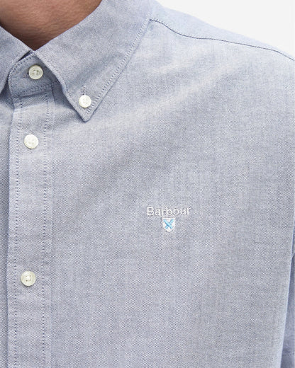 Barbour Oxtown Mens Tailored Shirt - Dark Denim