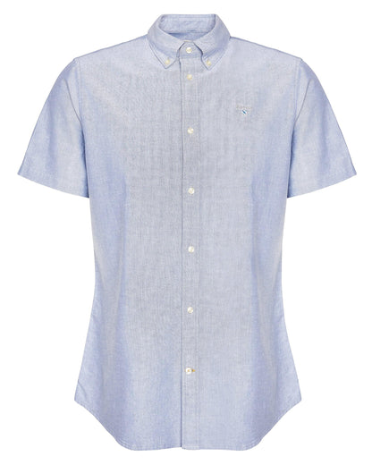 Barbour Oxtown Mens Tailored Shirt - Dark Denim