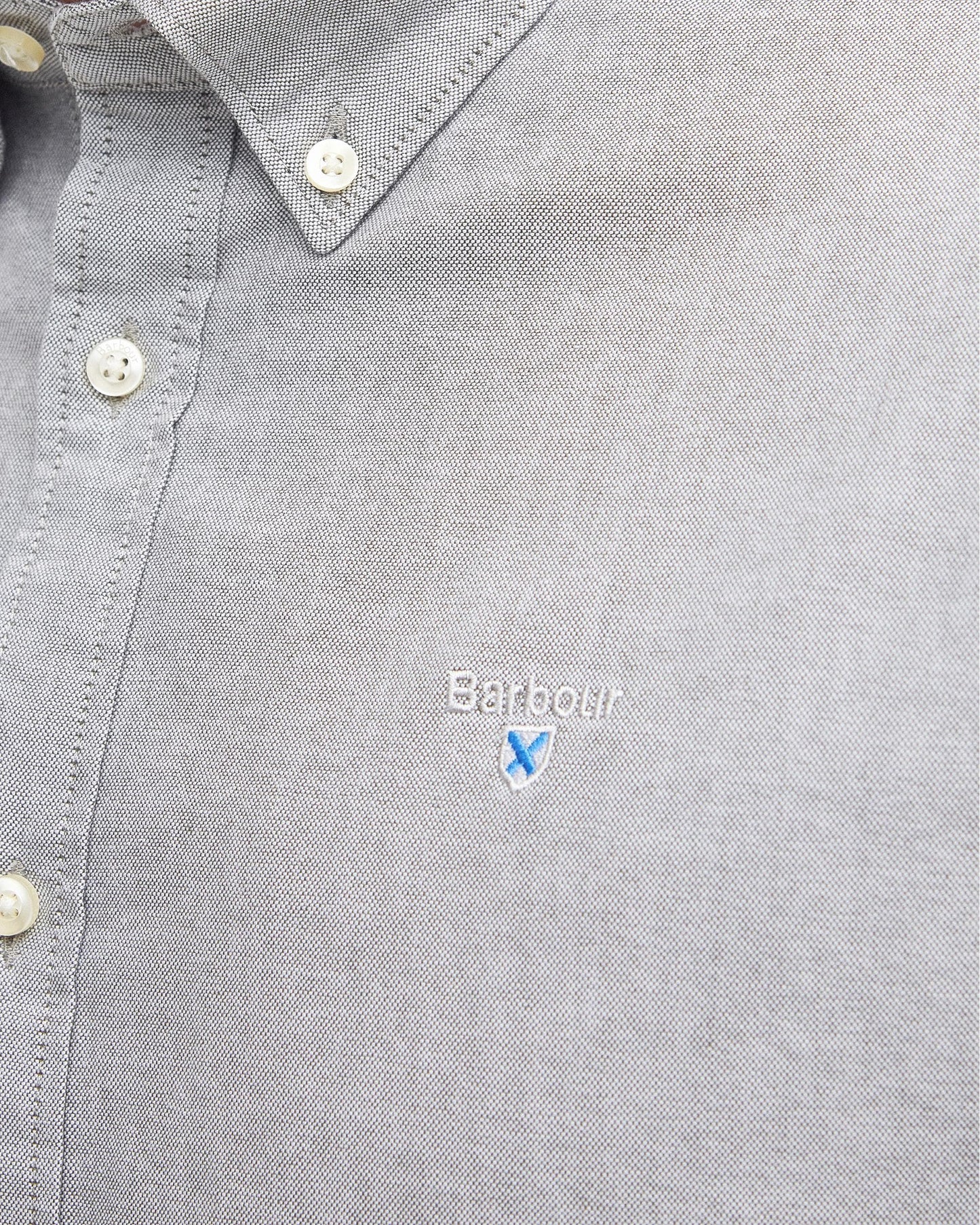 Barbour Oxtown Mens Tailored Shirt - Pale Sage