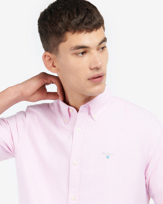 Barbour Oxtown Mens Tailored Shirt - Pink