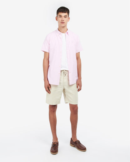 Barbour Oxtown Mens Tailored Shirt - Pink