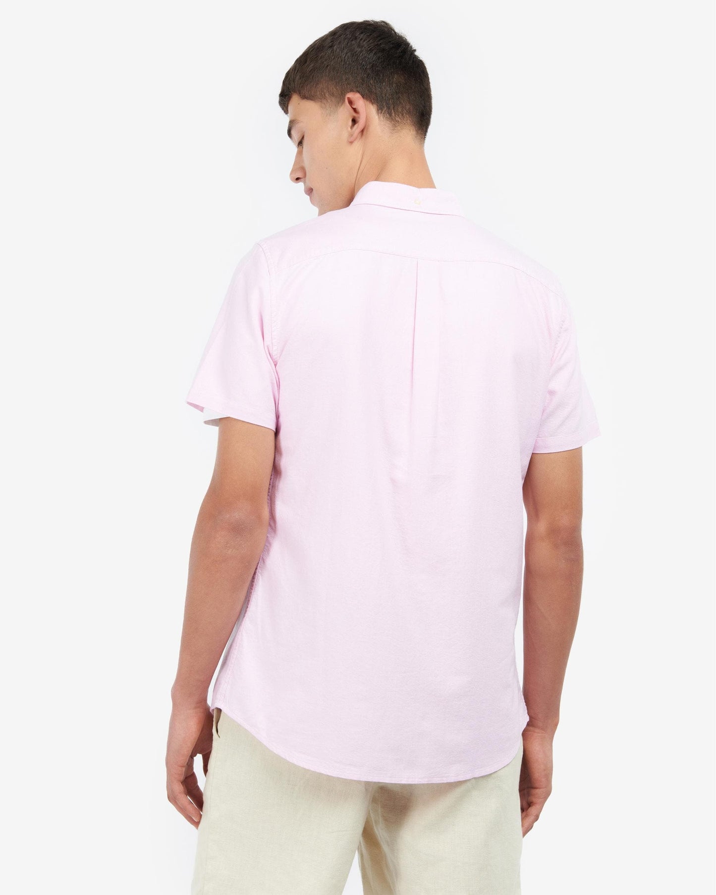 Barbour Oxtown Mens Tailored Shirt - Pink
