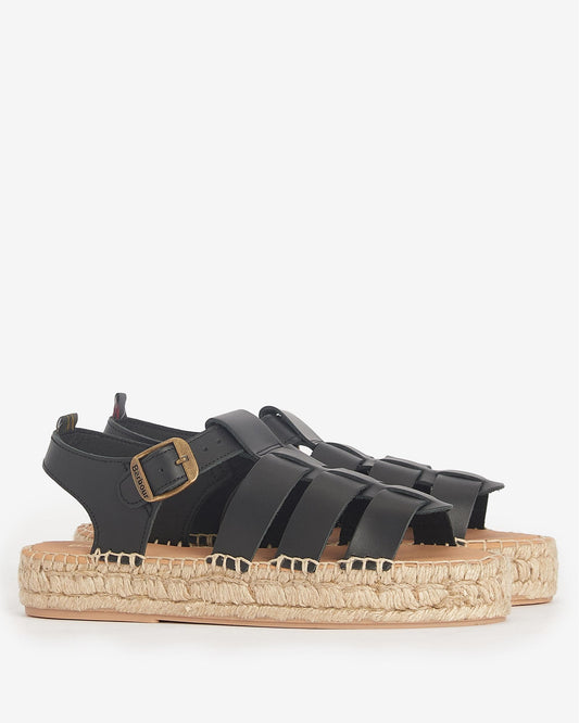 Barbour Paloma Womens Platform Espadrille