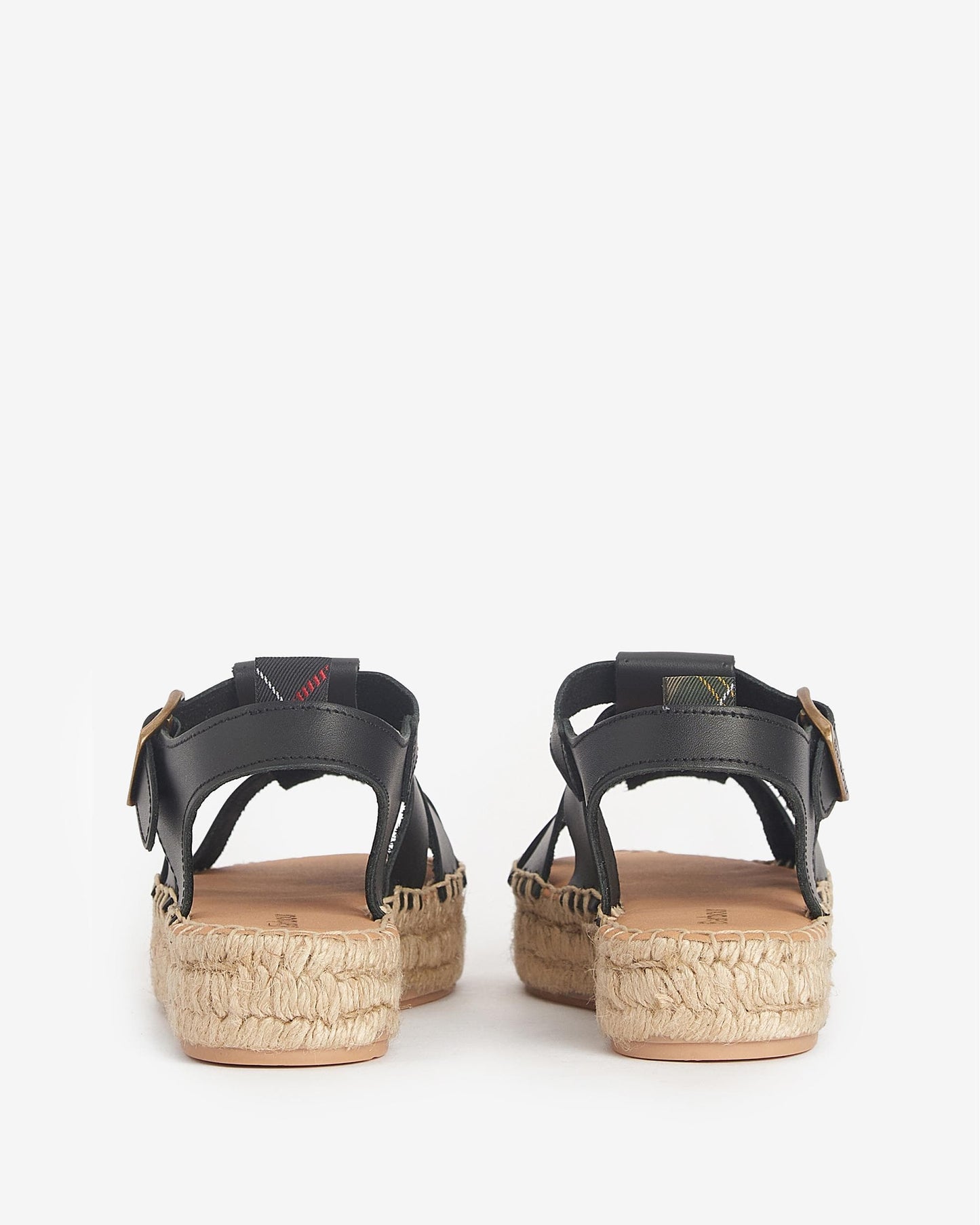 Barbour Paloma Womens Platform Espadrille - Black