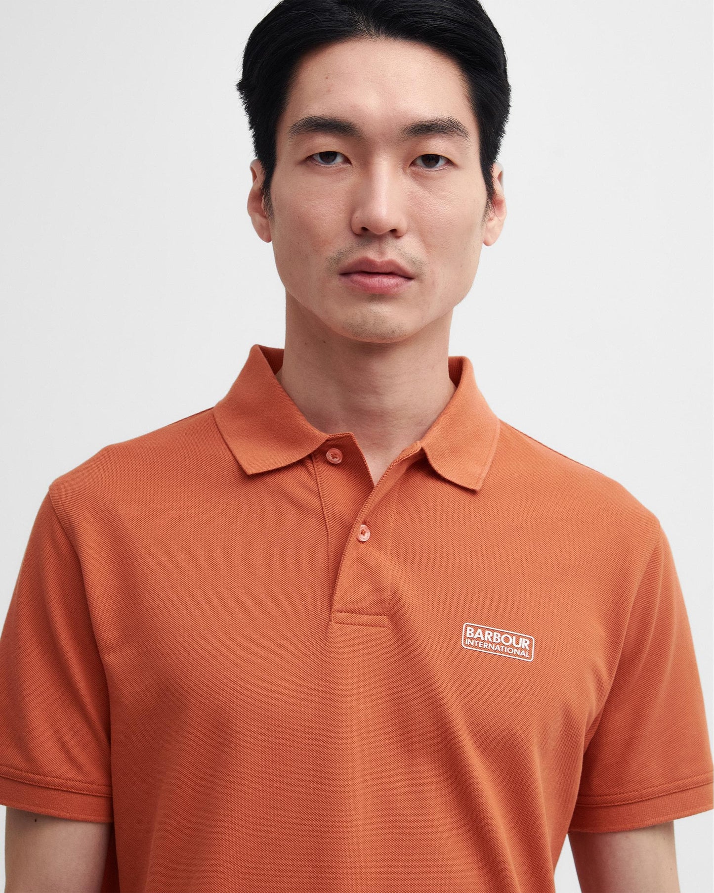 Barbour International Essential Short Sleeve Mens Polo - Sienna
