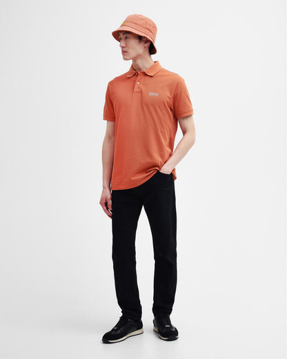 Barbour International Essential Short Sleeve Mens Polo - Sienna