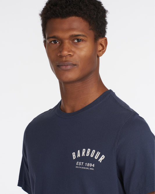 Barbour Preppy Mens T-Shirt - New Navy