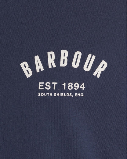 Barbour Preppy Mens T-Shirt - New Navy