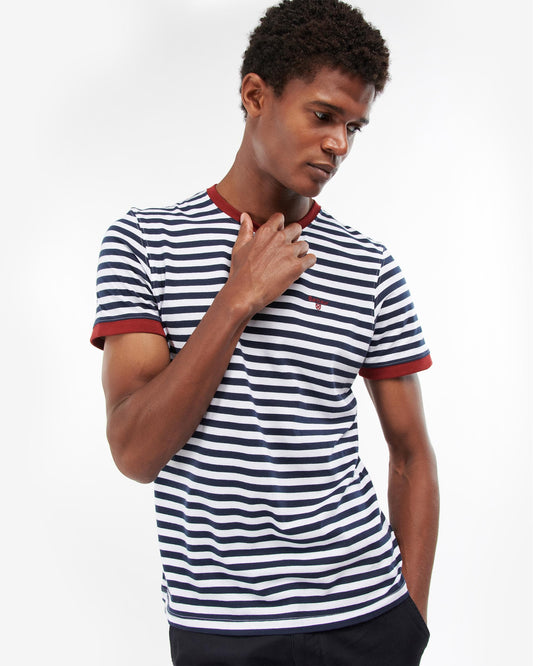 Barbour Barbour Quay Stripe Mens T-Shirt