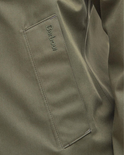 Barbour Rokig Mens Jacket - Dusty Olive/Glenmoor