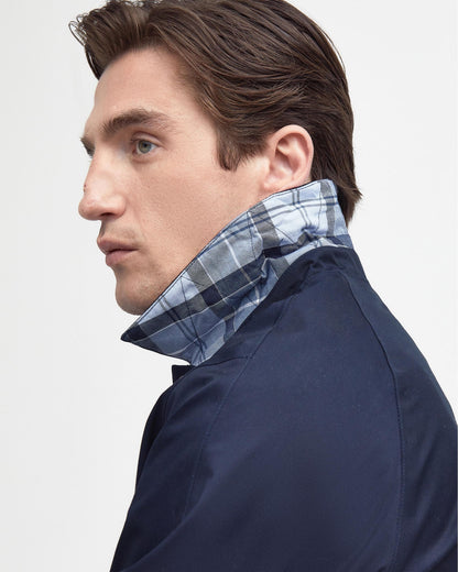 Barbour Rokig Mens Jacket - Navy/Berwick