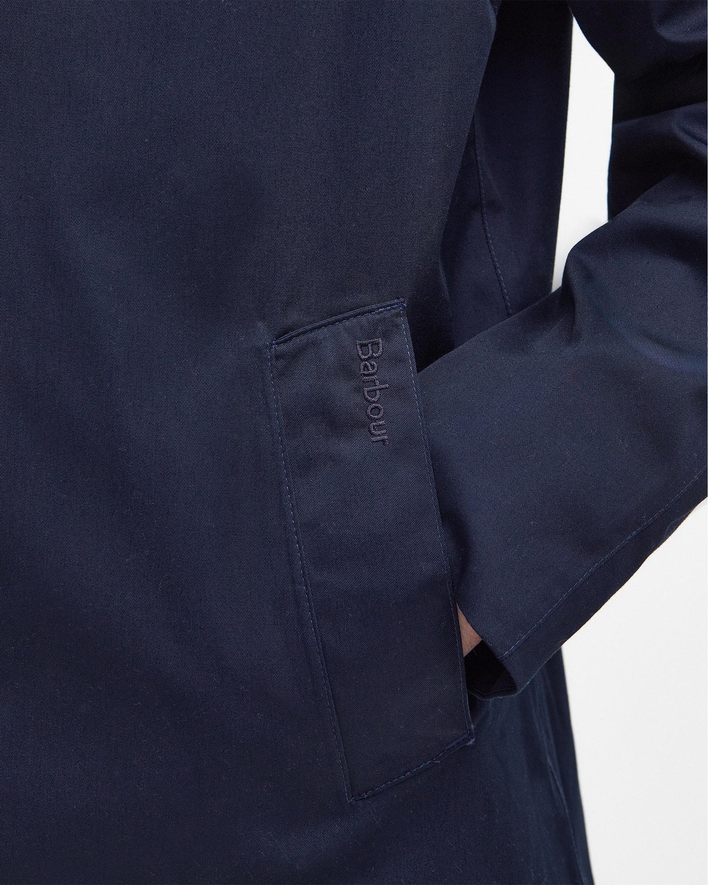 Barbour Rokig Mens Jacket - Navy/Berwick