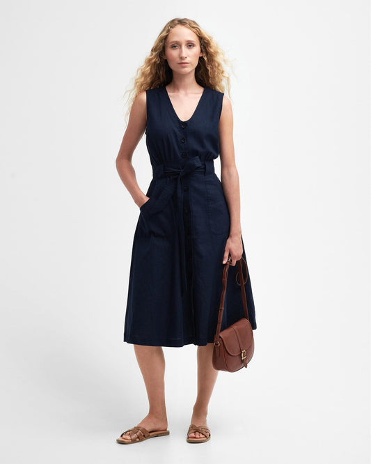 Barbour Rutherglen Womens Midi Dress