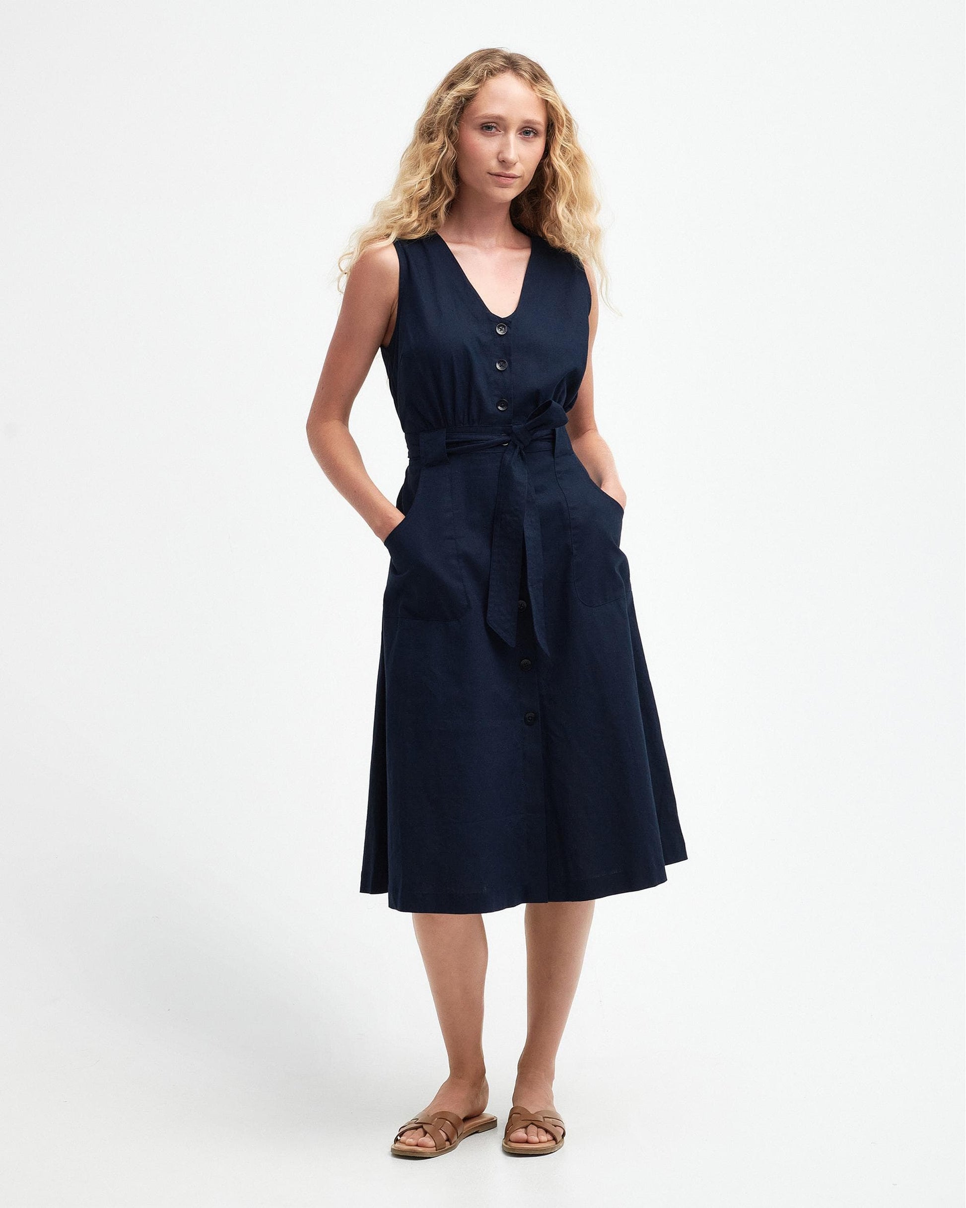 Barbour Rutherglen Womens Midi Dress