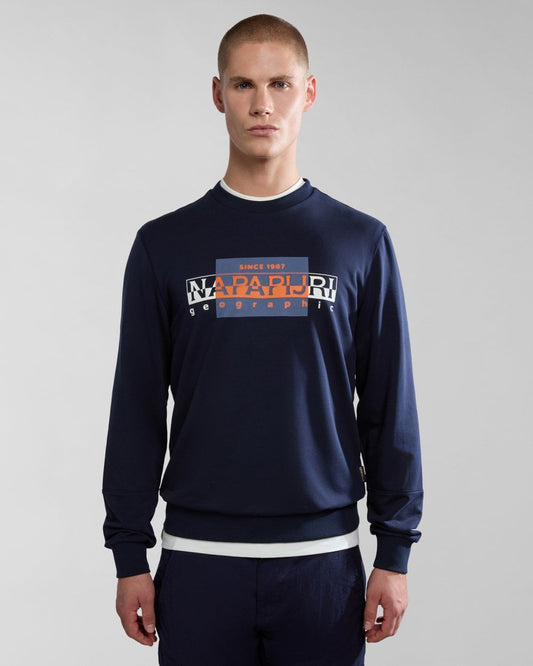 Napapijri Napapijri B-Smallwood Mens Crew Neck Sweatshirt