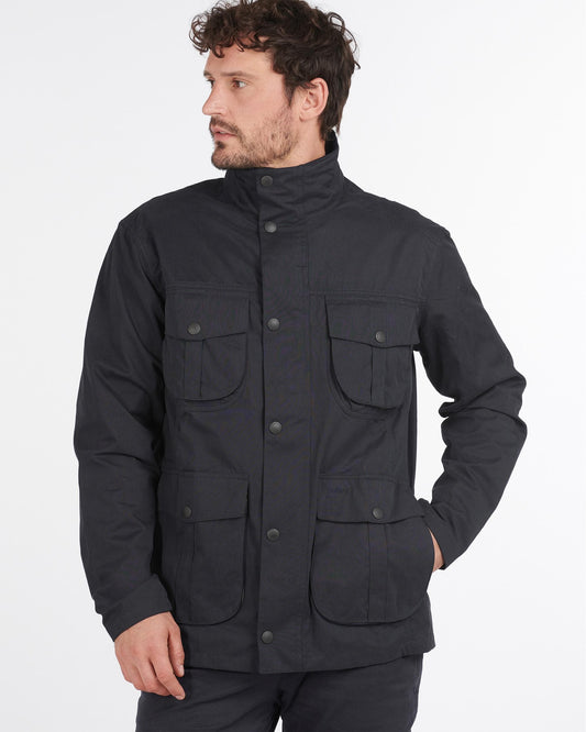 Barbour Sanderling Casual Mens Jacket - Navy