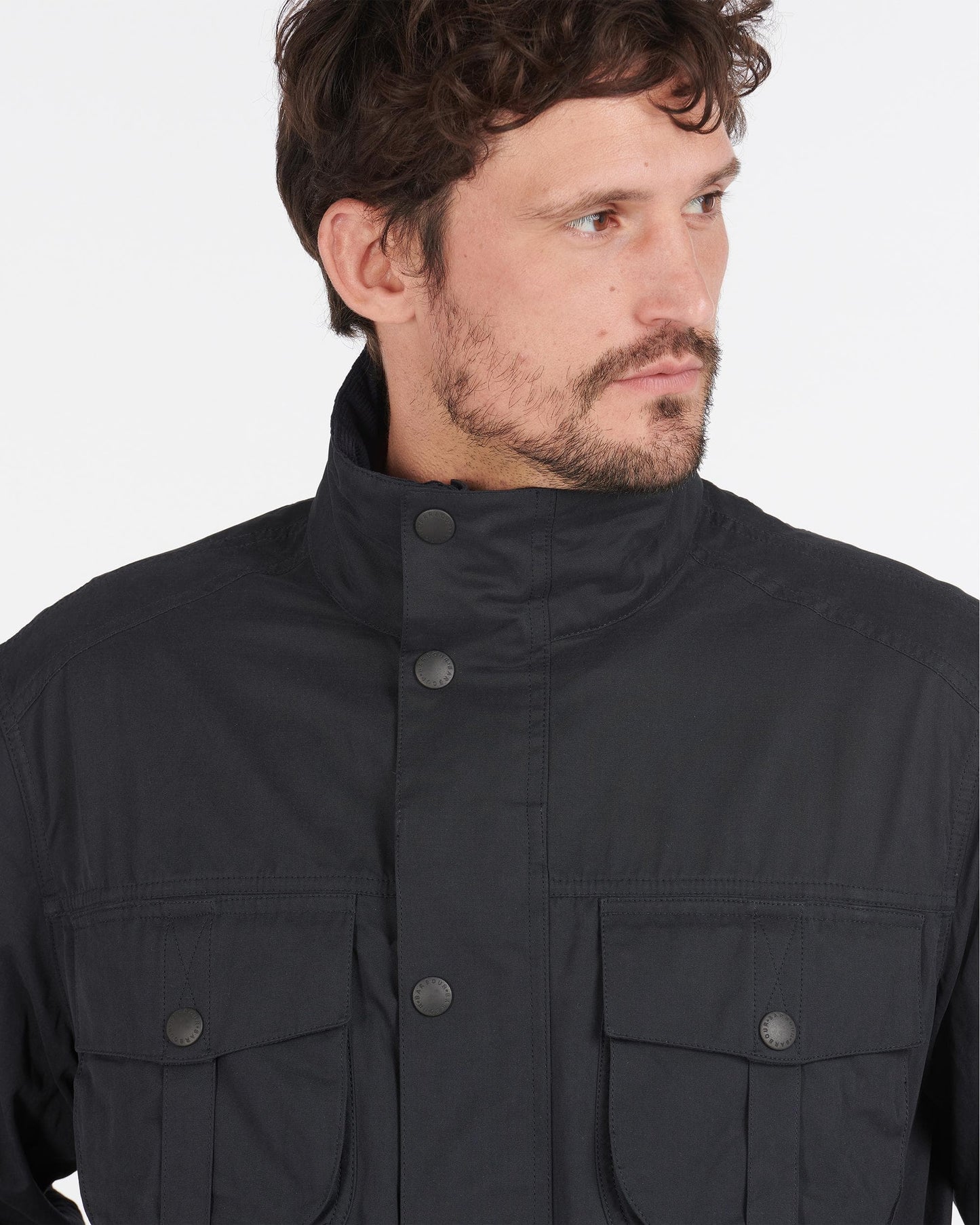Barbour Sanderling Casual Mens Jacket - Navy
