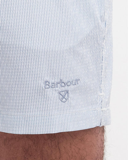Barbour Somerset Mens Swim Shorts - Sky Blue