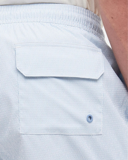 Barbour Somerset Mens Swim Shorts - Sky Blue