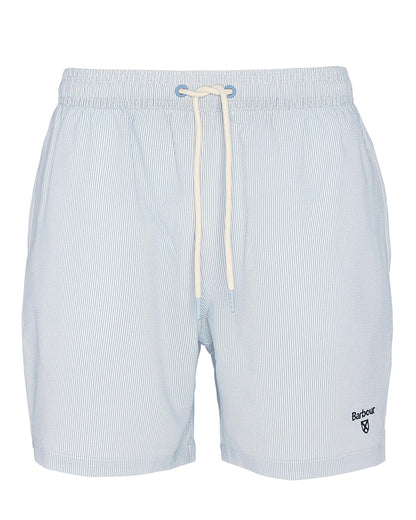 Barbour Somerset Mens Swim Shorts - Sky Blue