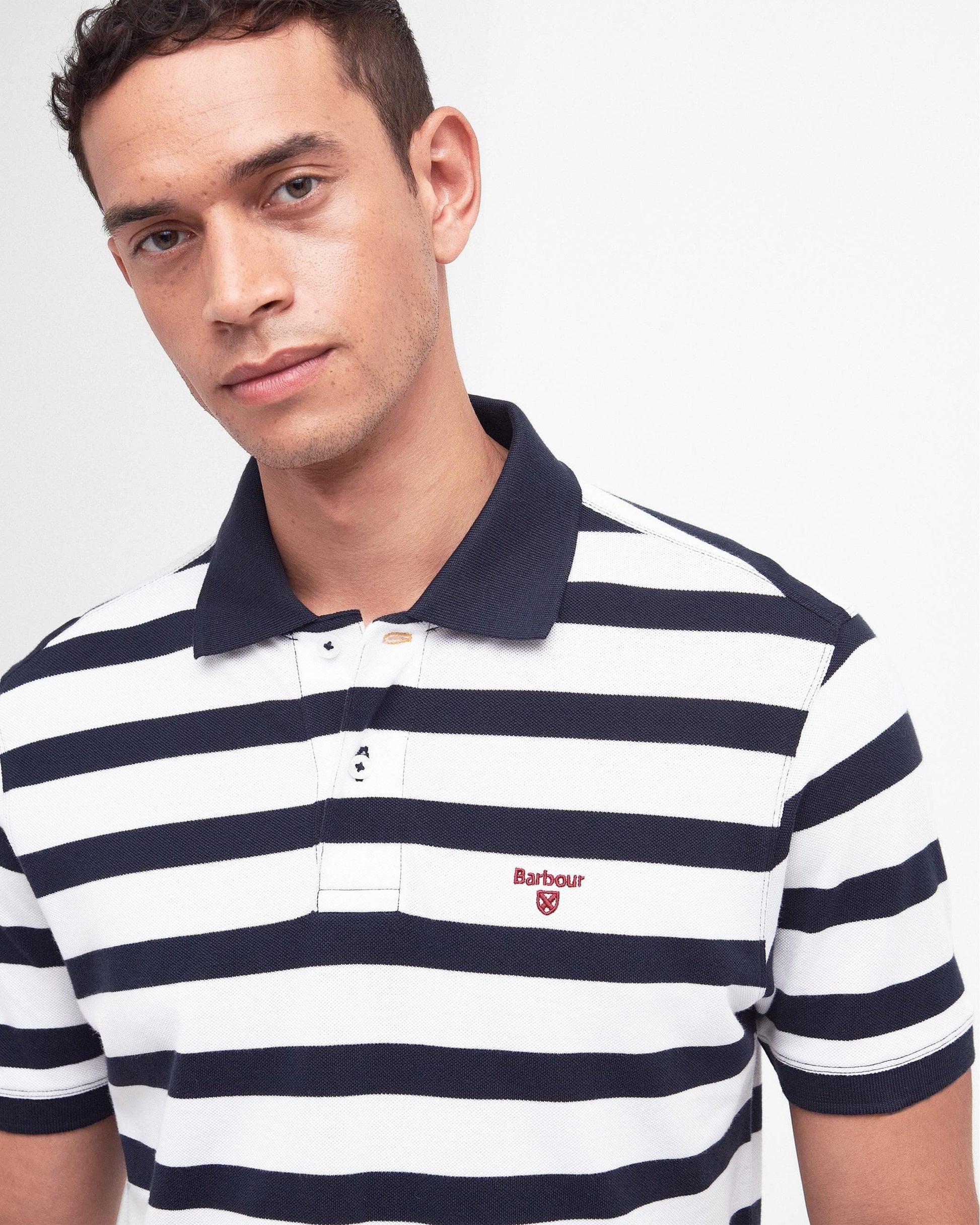 Barbour Barbour Stripe Mens Tailored Sports Polo