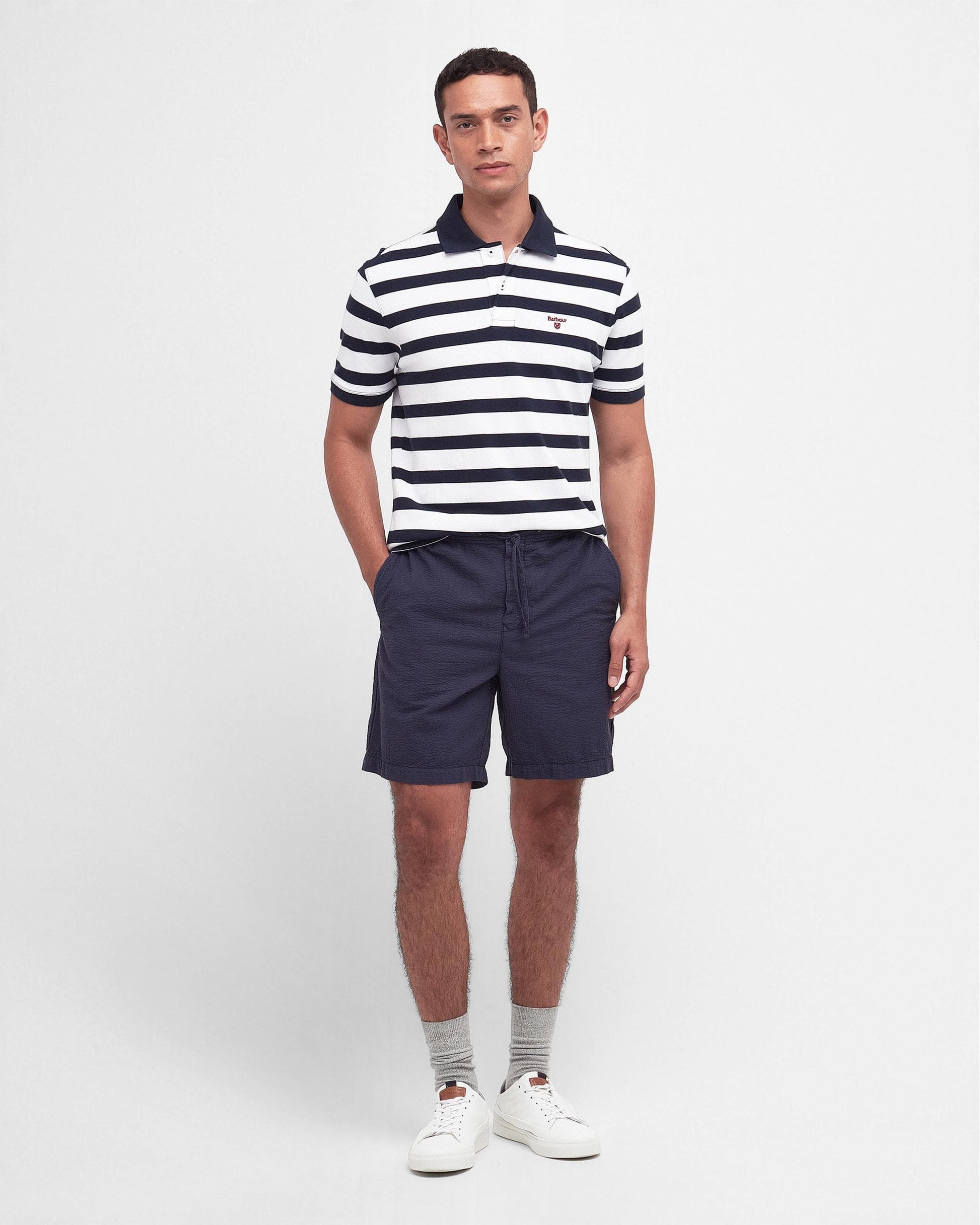 Barbour Barbour Stripe Mens Tailored Sports Polo