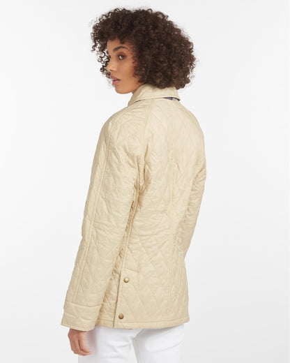 Barbour Summer Beadnell Womens Quilted Jacket - Pearl
