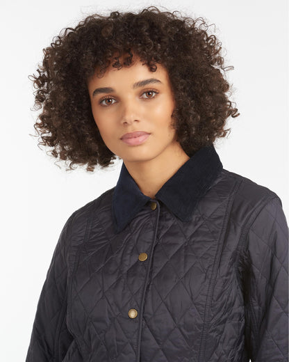 Barbour Summer Liddesdale Womens Jacket - Navy/Pearl